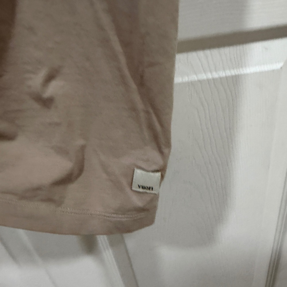 Vuori Mens XXL Tuvalu Pocket Tee Tan V1031 Short Sleeve Cotton‎ Stretch T-Shirt - Picture 6 of 9